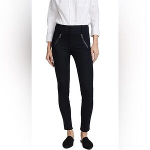 Veronica Beard Ellie Jodhpur High Rise Skinny Riding Pants Zipper Pockets
